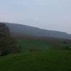 Looking up  the valley