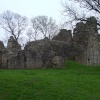 Rear of castle