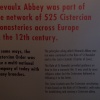 Rievaulx Abbey interpretive sign