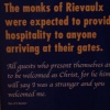Rievaulx Abbey Interpretive Sign...
