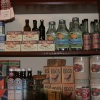 grocery shelves