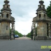 Gates to Blenheim Palace, Woodstock, Oxfordshire