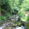 A view of Borrowdale on the shore of Derwentwater