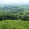 view from Glastonbury Tor