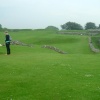 Norman castle ruins  Salisbury