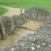 Norman castle ruins Salisbury