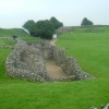 Norman castle ruins Salisbury
