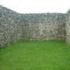 Norman castle ruins Salisbury