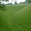Norman castle ruins Salisbury
