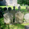 The  Wordsworth family plot in the graveyard at Grasmere Church.