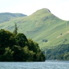 Derwentwater with Cat Bells in the background.