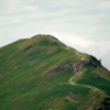 Telephoto closeup of Cat Bells.