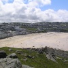 Tate Gallery and surfing beach at St Ives, Cornwall