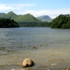 Derwentwater in the English Lakes. Cat Bells in the background.