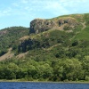 Derwentwater, a view looking north from a pleasure craft.