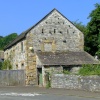 Old cottage and pinfold, Ashford in the water