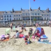 On the beach