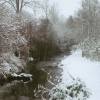 Pool River in Snow