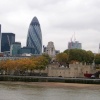 London Skyline with the Gherkin