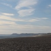 West Bexington beach late afternoon