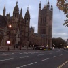 Westminster Abbey from up the street