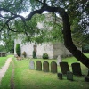 St Mary's churchyard, Weston-on-the-Green, Oxfordshire