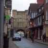 Street near Bootham Bar in York