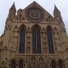 Above the south entrance at York Minster