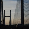 Crossing the Severn bridge