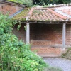 Corner seat in Walled Garden