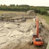 The remains of the two towers