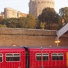A train and a local lady's Des Res.