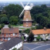 Rayleigh Conservative Club with the Windmill in the background.