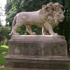 Lincoln Arboretum, Lion Statue