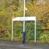 Overton Train Stop Sign