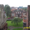 A view from the top of the tower