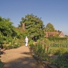 Chilham Castle, Kent. Walled Garden