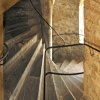Keep stairs, Dover Castle, Kent