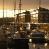 Sunset on the Marina