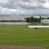 View of the pitch from our balcony #2