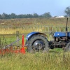 An old tractor at Newport