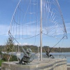 'The Mariners' sculpture, St Mary's Island, Kent