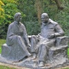 The Churchills in bronze