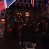 Victorian street at Christmas