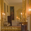 The Dining Room at Danson House by candlelight.
