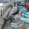 Aussie image of English beach