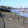 River frontage at Deptford