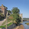 The shoreline at Upnor, Kent
