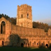 Fountains Abbey at Sunset