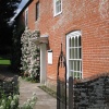 The side entrance of Jane Austen's house, Chawton